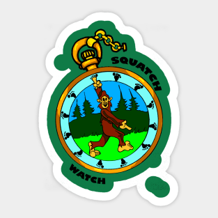 Squatch Watch Sticker